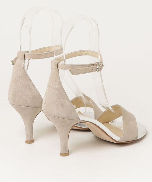 「ODETTE E ODILE」 ヒールサンダル 22cm ベージュ レディース_画像2
