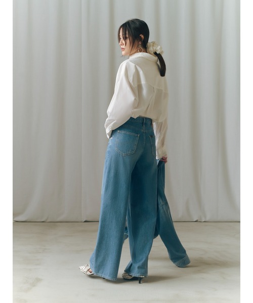 FRAY I.D（フレイ・アイディー） ワイドパンツ ジーンズ デニム デニム