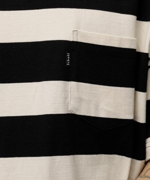 「schott」 半袖Tシャツ 2XL ブラウン メンズ_画像5