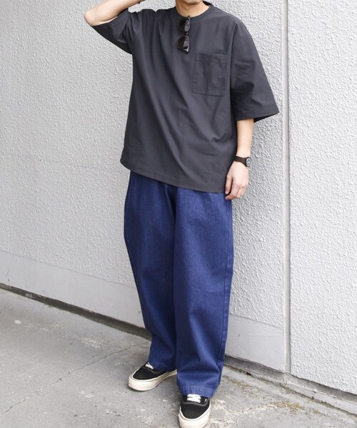 「SHIPS any」 半袖Tシャツ X-LARGE ホワイト メンズ_画像7
