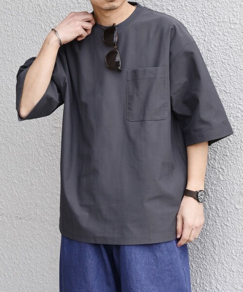 「SHIPS any」 半袖Tシャツ X-LARGE ホワイト メンズ_画像9