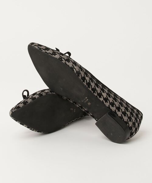 「LE TALON」 フラットパンプス 25cm ブラック レディース_画像3