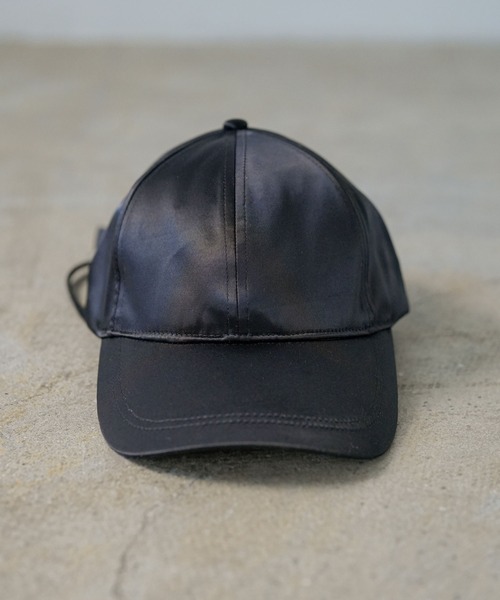 「rectangle」 キャップ FREE ブラック レディース_画像4