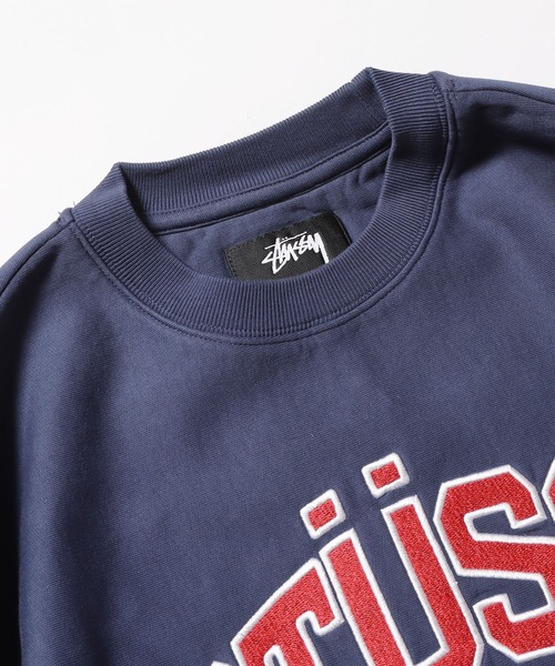 STUSSY（ステューシー） スウェットカットソー M ネイビー メンズ