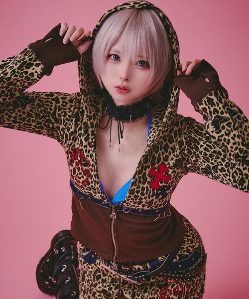 GALFY（ガルフィー） パーカー 「GALFY/ガルフィー」柄姐フーディー