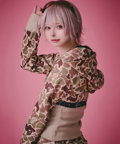 GALFY（ガルフィー） パーカー 「GALFY/ガルフィー」柄姐フーディー