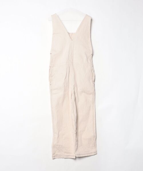 BASERANGE（ベースレンジ） オーバーオール - ベージュ レディース