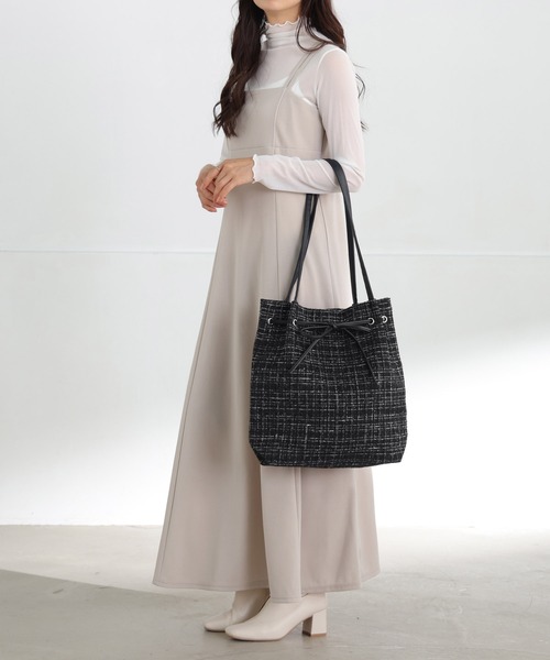 「ALTROSE」 トートバッグ FREE ブラック レディース_画像6