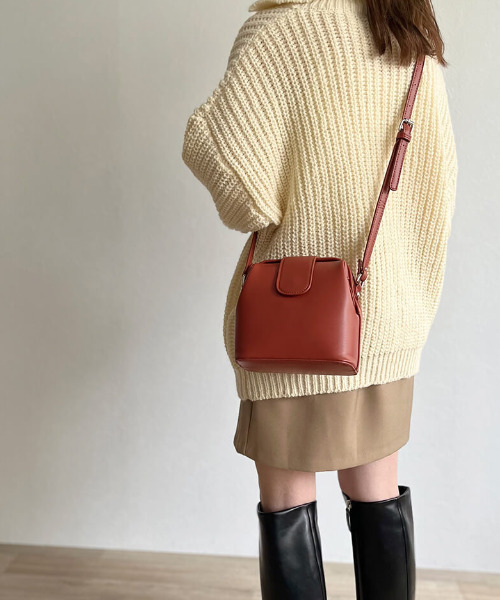 「ISOOK」 ショルダーバッグ FREE ブラック レディース_画像8