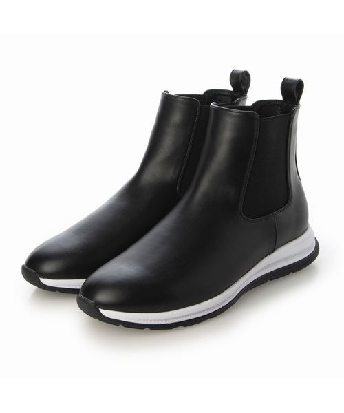 「Fin」 ショートブーツ M ブラック レディース_画像6