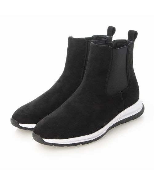 「Fin」 ショートブーツ M ブラック レディース_画像8