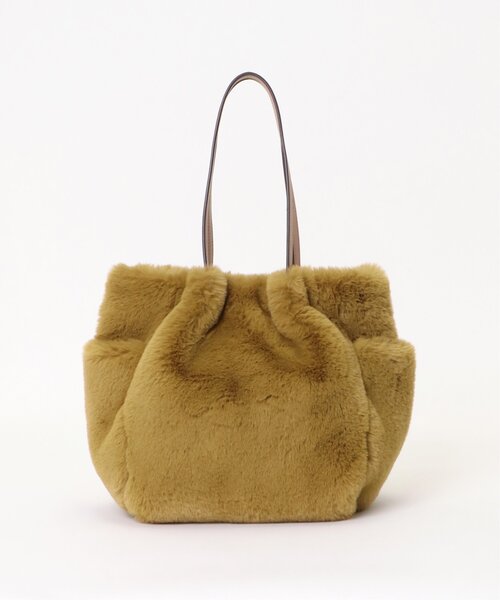 「ikka」 トートバッグ FREE オフホワイト レディース_画像3