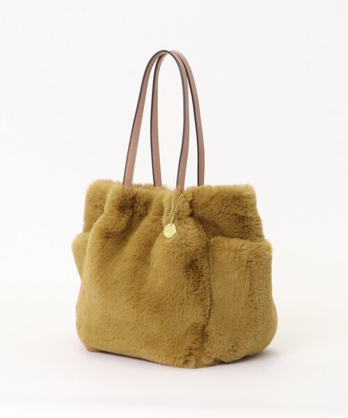 「ikka」 トートバッグ FREE オフホワイト レディース_画像5