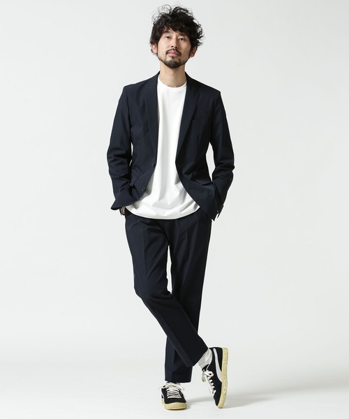 NANO universe（ナノ・ユニバース） セットアップ M ネイビー メンズ