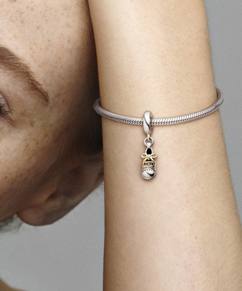 「Pandora」 チャーム FREE シルバー×ゴールド レディース_画像3