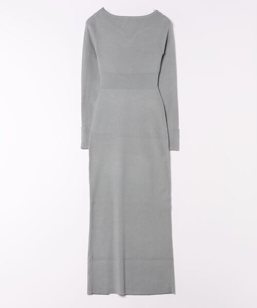 「EMODA」 ニットワンピース FREE グレー レディース_画像2