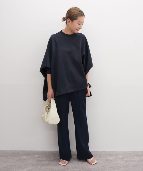 「COGTHEBIGSMOKE」 長袖カットソー FREE ネイビー レディース_画像6