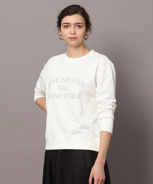 「DRESSTERIOR」 スウェットカットソー 36 グレー レディース_画像4