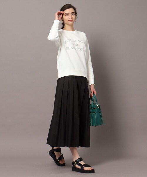 「DRESSTERIOR」 スウェットカットソー 36 グレー レディース_画像7