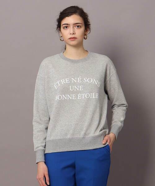 「DRESSTERIOR」 スウェットカットソー 36 グレー レディース_画像8