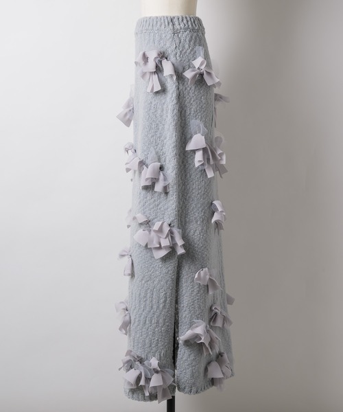 「J1U by LA BELLE ETUDE」 ニットスカート 1 ブラック レディース_画像2