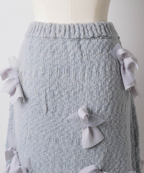 「J1U by LA BELLE ETUDE」 ニットスカート 1 ブラック レディース_画像7