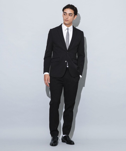 「NANO universe」 スーツ S ブラック メンズ_画像4