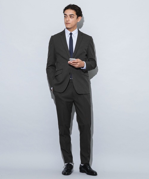 「NANO universe」 スーツ S ブラック メンズ_画像9