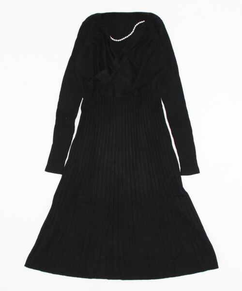 「Jasmine Grandiflorum」 ニットワンピース MEDIUM ブルー レディース_画像8