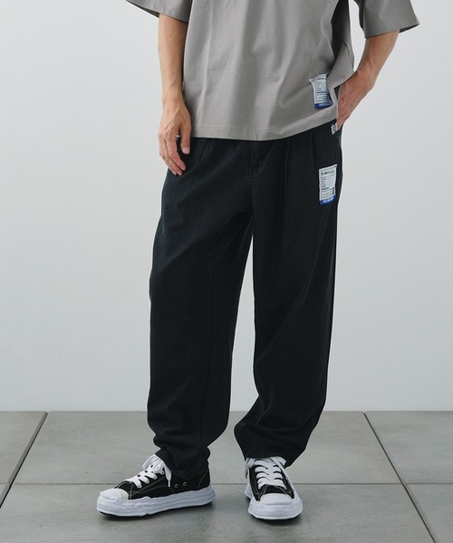 in・stru（men-tal）. ワイドパンツ ジーンズ 「MIHARAYASUHIRO/ミハラ