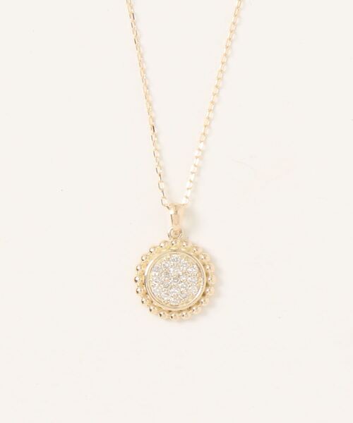 con affetto 「con affetto(original)」 ネックレス ONE SIZE イエロー