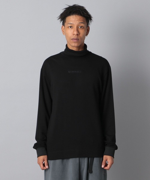 「NUMERALS」 長袖Tシャツ MEDIUM オフホワイト メンズ_画像8
