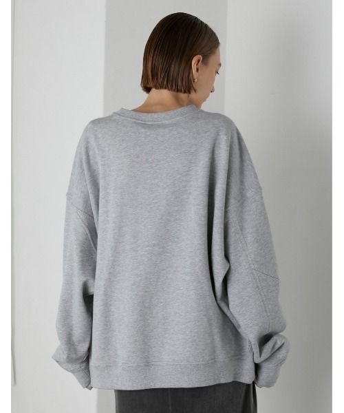 「LA PEAU DE GEM」 スウェットカットソー FREE グレー レディース_画像5