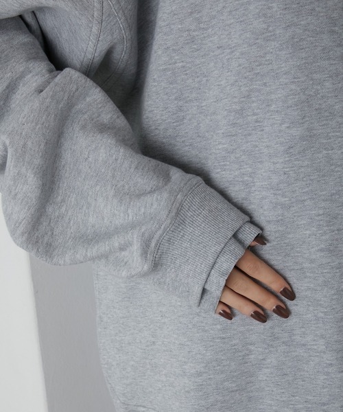 「LA PEAU DE GEM」 スウェットカットソー FREE グレー レディース_画像6