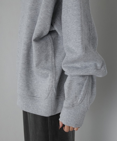 「LA PEAU DE GEM」 スウェットカットソー FREE グレー レディース_画像7