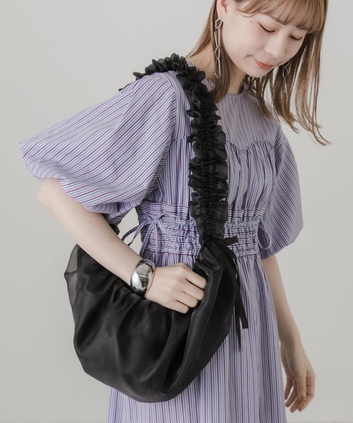 「SMELLY」 ショルダーバッグ - アイボリー レディース_画像3