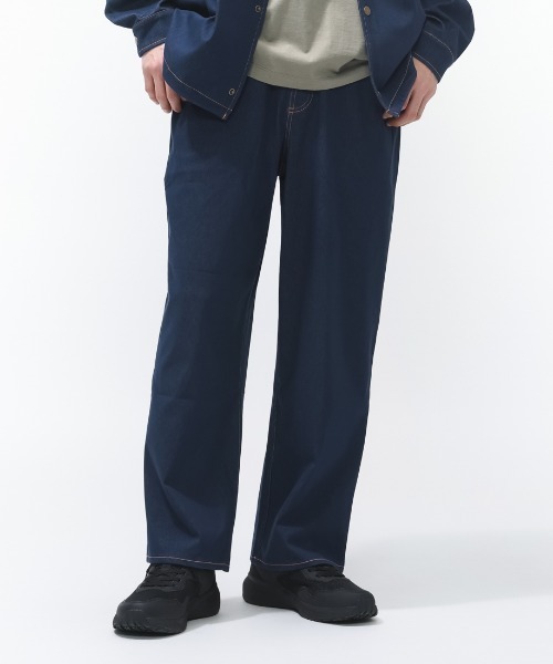 PUMA（プーマ） パンツ PUMA ESS ELEVATED デニム ライク PT メンズ