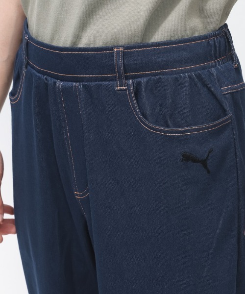 PUMA（プーマ） パンツ PUMA ESS ELEVATED デニム ライク PT メンズ