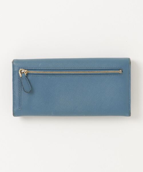 「PRADA」 財布 - ブルー レディースの画像4