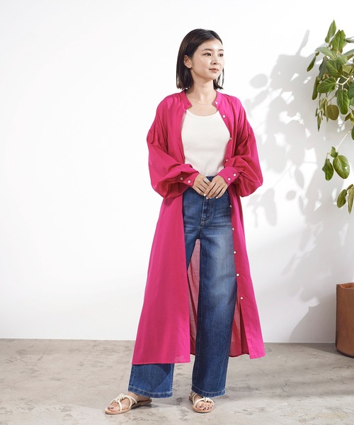 「YANUK」 デニムパンツ 21inch ブルー レディースの画像