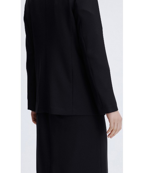 「AOYAMA」 テーラードジャケット L ネイビー レディース_画像3