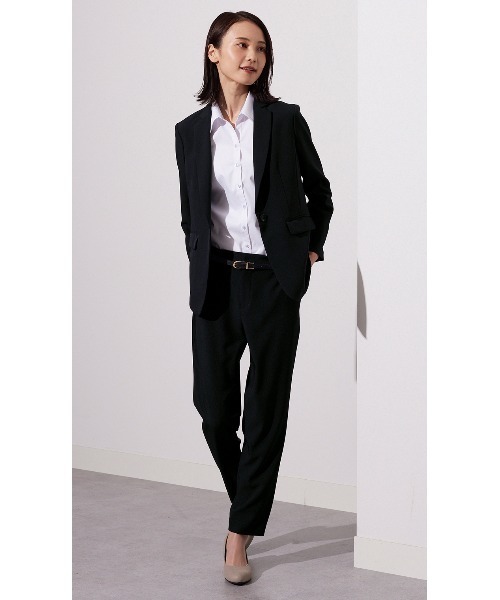 「AOYAMA」 テーラードジャケット L ネイビー レディース_画像8