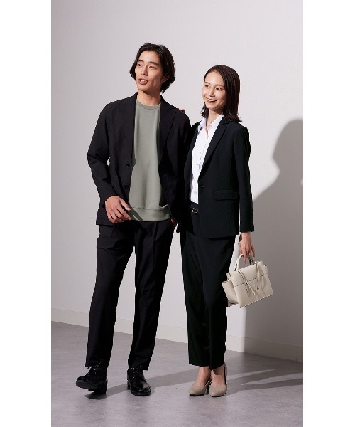 「AOYAMA」 テーラードジャケット L ネイビー レディース_画像9