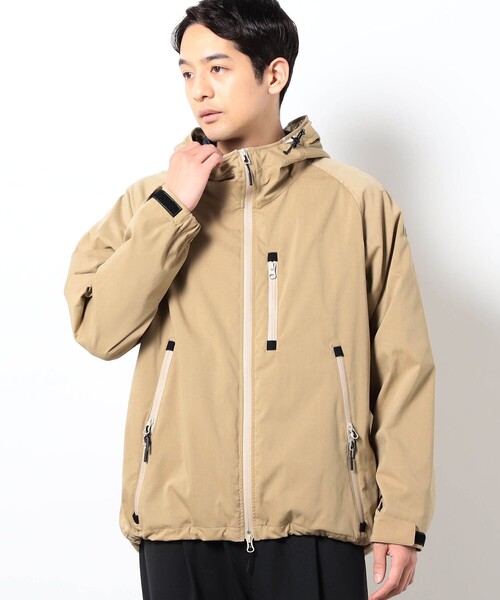 ラントリップ　ベージュ フード付き ウィンドブレーカー M アーバンリサーチ サニーレーベル URBAN RESEARCH Sonny Label 多機能