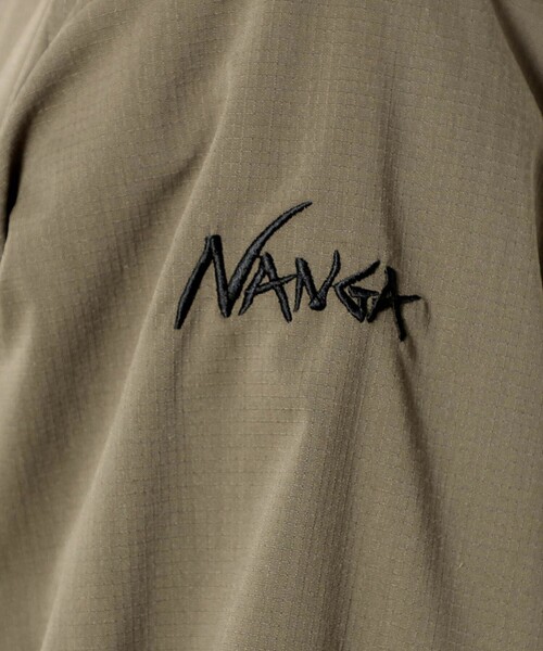 マウンテンパーカー ウインドブレーカー 「NANGA 別注」 日本製 ヒノックリップストップ シェルブルゾン メンズの画像