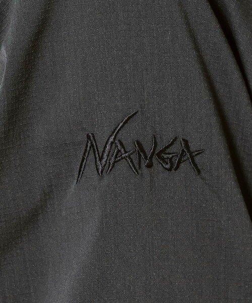マウンテンパーカー ウインドブレーカー 「NANGA 別注」 日本製 ヒノックリップストップ シェルブルゾン メンズの画像