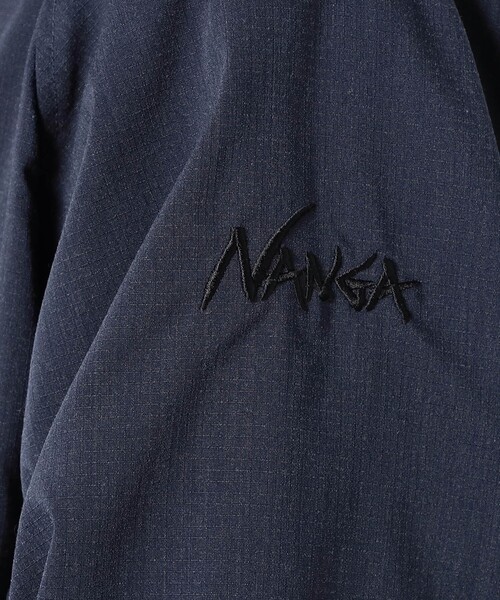 マウンテンパーカー ウインドブレーカー 「NANGA 別注」 日本製 ヒノックリップストップ シェルブルゾン メンズの画像