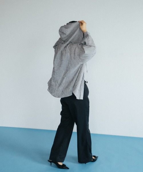 「duei」 長袖シャツ FREE ブルー レディース_画像5