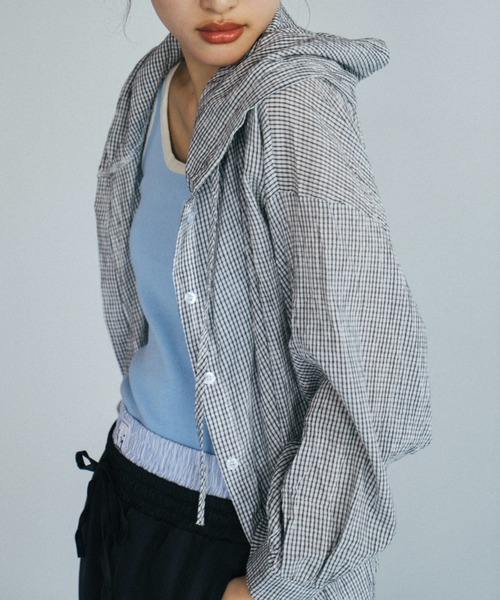 「duei」 長袖シャツ FREE ブルー レディース_画像9