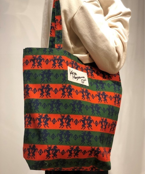 「KEITA MARUYAMA」 トートバッグ FREE グリーン レディース_画像7
